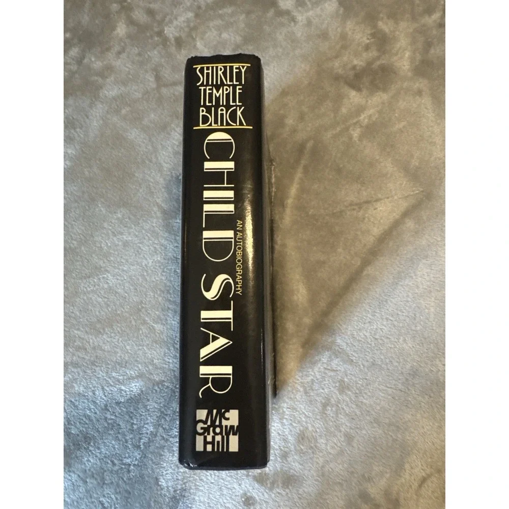 Child Star Shirley Temple Autobiography 1st Edition‎ 1988 Hardcover Dust Jacket